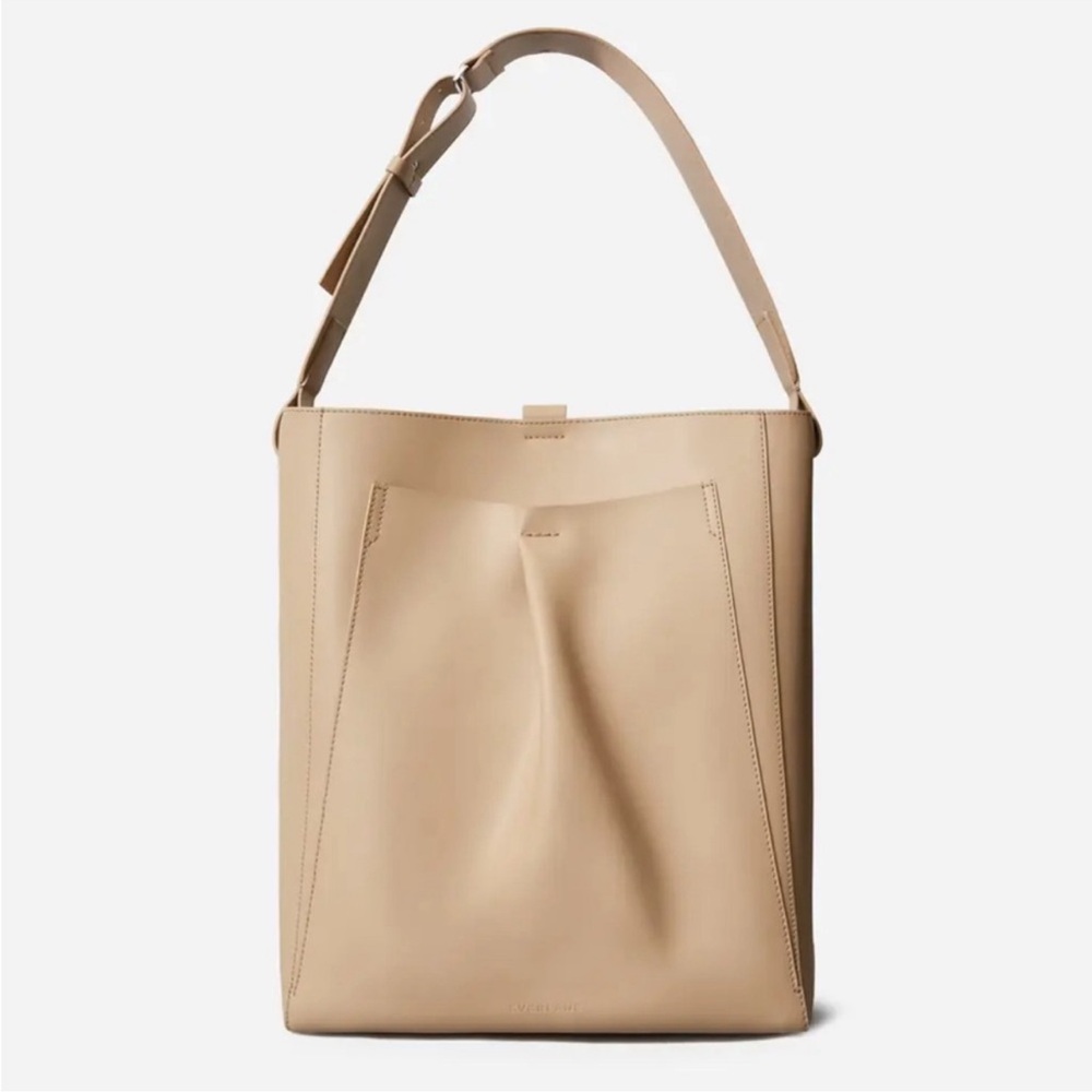 Everlane - The Italian Leather Studio Bag - Light Taupe